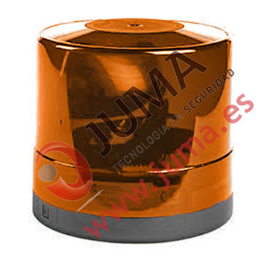 Luz Rotativa LR015 Ambar Lampara 12V Luz Rotativa LR015 Ambar Lampara 12V