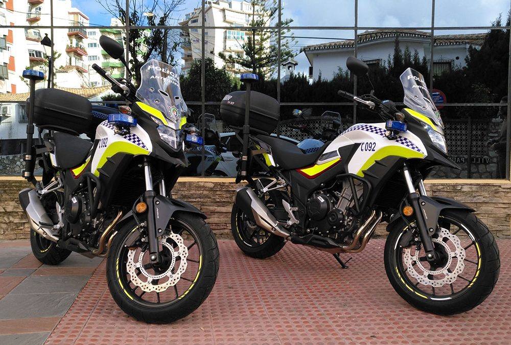 La Policía Local de Antequera incorpora dos nuevas motos a su flota de vehículos