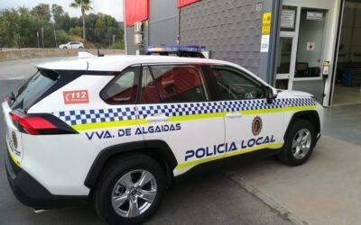 Equipamiento y transformación del híbrido rav 4 de la Policía Local de Villanueva de Algaidas