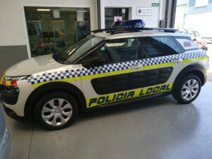Alquiler vehículo policía local