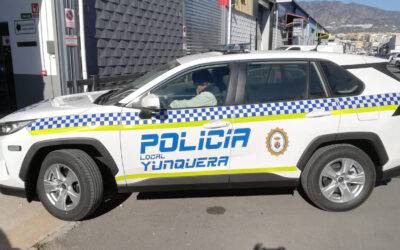 Nuevo vehículo híbrido para la Policía Local de Yunquera.