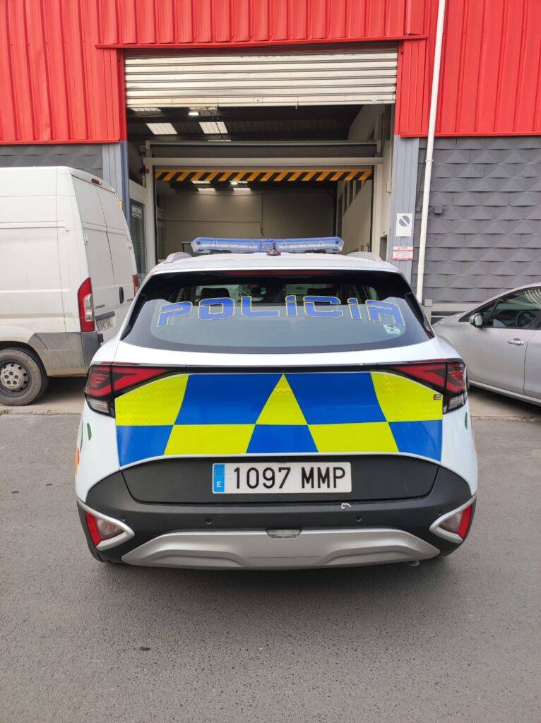 vehículo de policía local