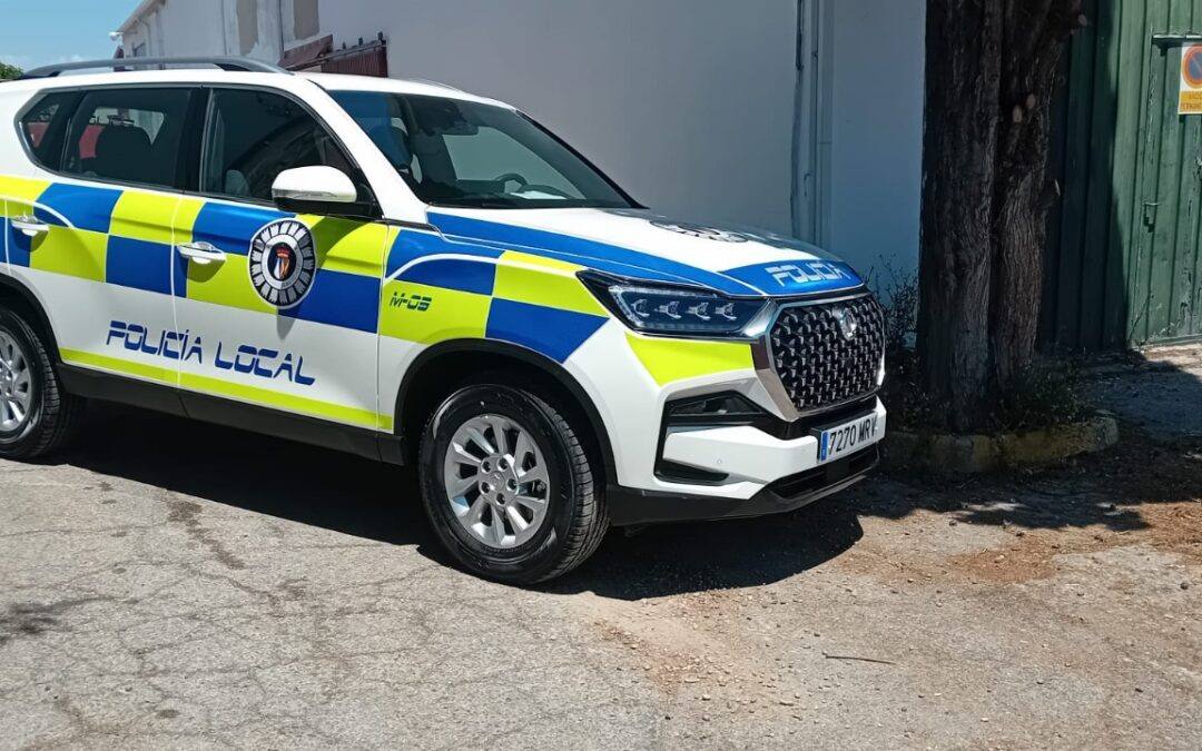 Nuevo renting de vehículos de Policía Local en El Boalo