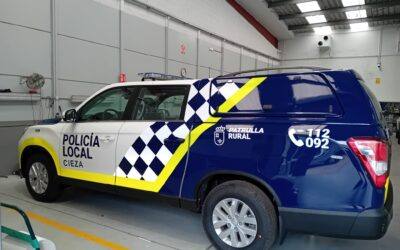 JUMA entrega un nuevo vehículo de Policía Local para reforzar la operativa en Cieza