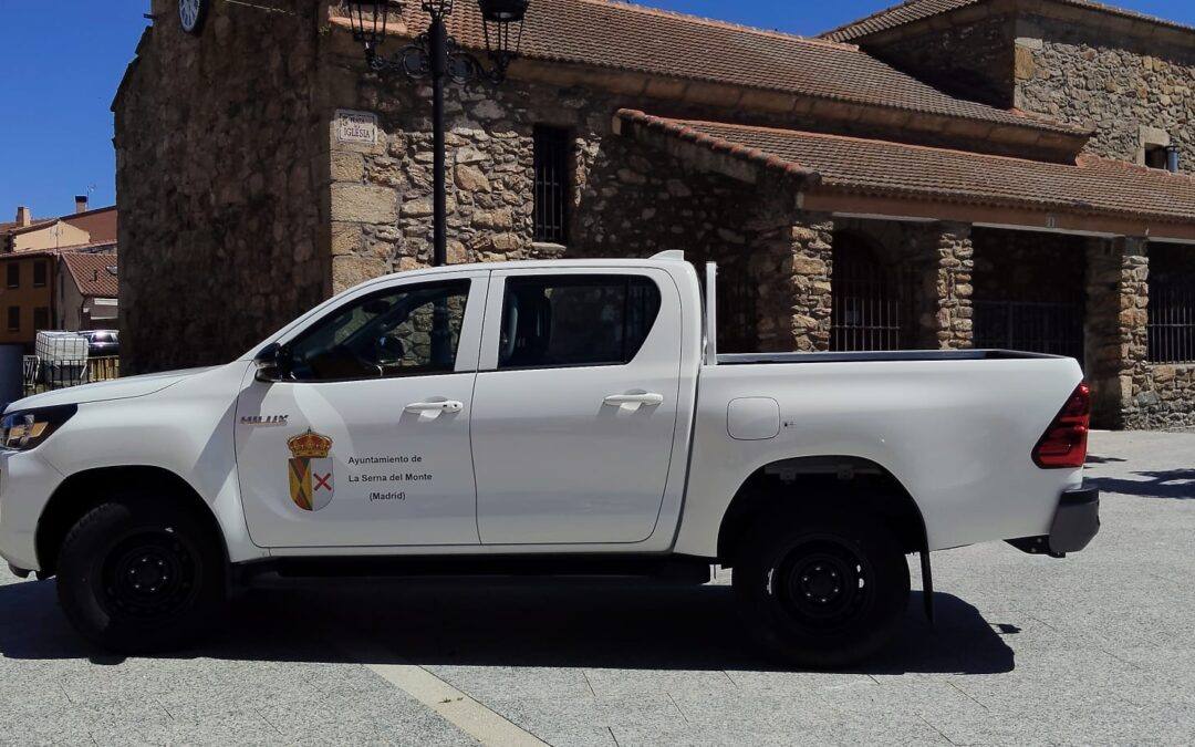 El Ayuntamiento de La Serna del Monte incorpora un nuevo Toyota Hilux a su flota municipal